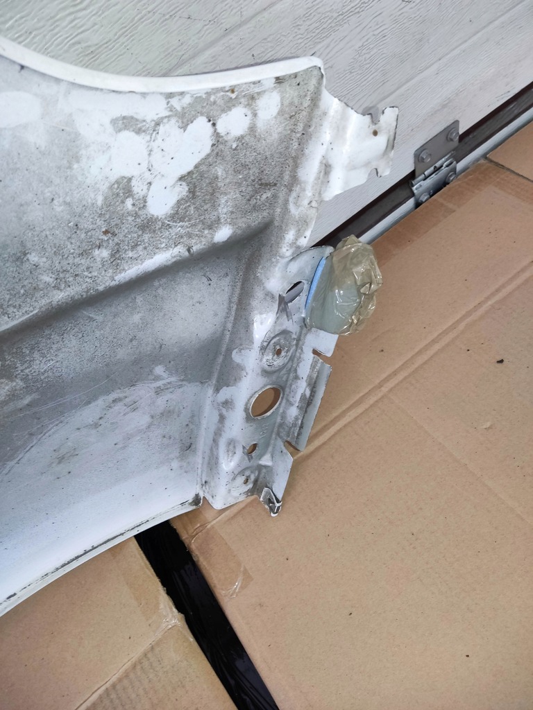 фото №11, Крыло левый перед trafic ii lift vivaro белый