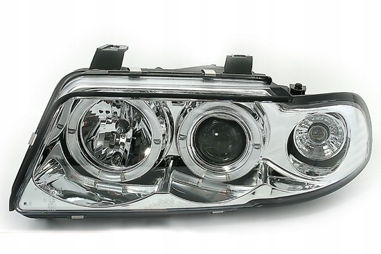 Фонари audi a4 b5 95-98r angel eyes кольца led sonar хром Доставка