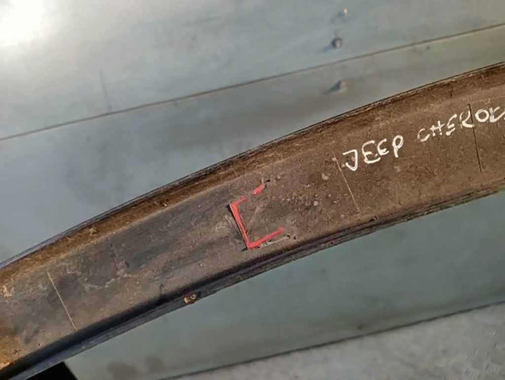 фото №10, M20 jeep cherokee молдинг крила ліва перед 68210315ae