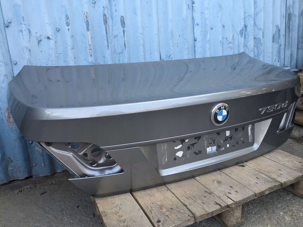 фото №8, Кришка багажника багажника задня sterlinggrau 472 bmw 7 e65 e66 05-09r lift