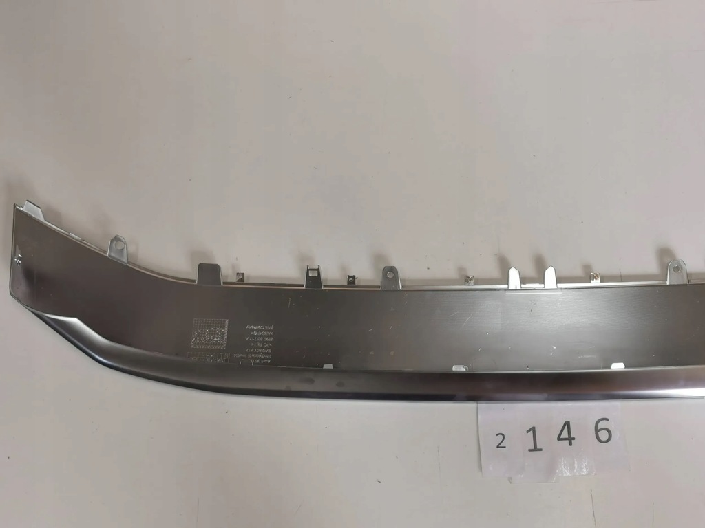 фото №11, Накладка, спойлер, диффузор бампера перед audi a-4 8w b9 lift s-line/ s-4