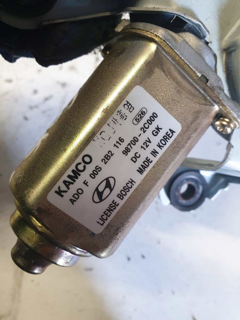 фото №6, Моторчик дворники задняя задний hyundai coupe ii