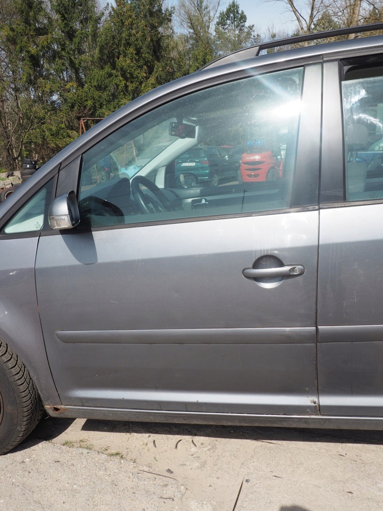 фото №1, Vw touran i дверь левая перед передние лак ld7x