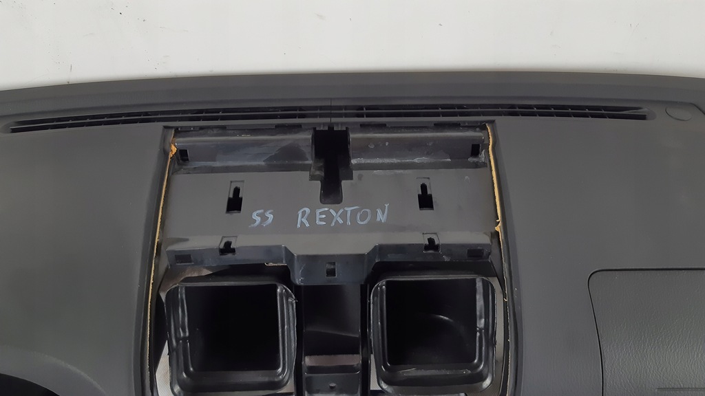 фото №9, Ssangyong rexton панель приладів приладова подушка безпеки пасажира