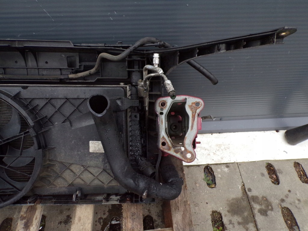 фото №6, Pas передній радіатор вентилятори mazda 3 bk lift 1.6d