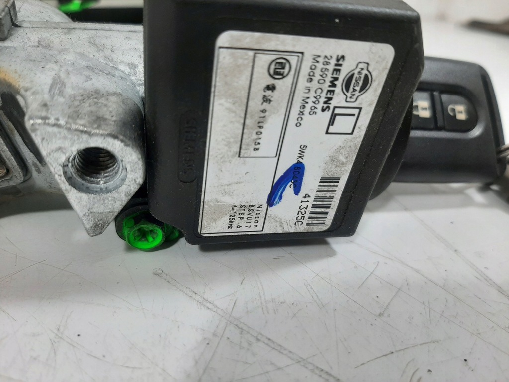 фото №13, Nissan almera n16 2.2dci lift 04r набір стартовий блок керування двигуна ключ