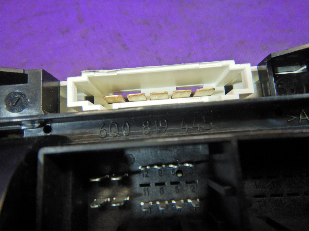 фото №6, Vw fox 03-09 панель управление вентиляция 6q0819045t