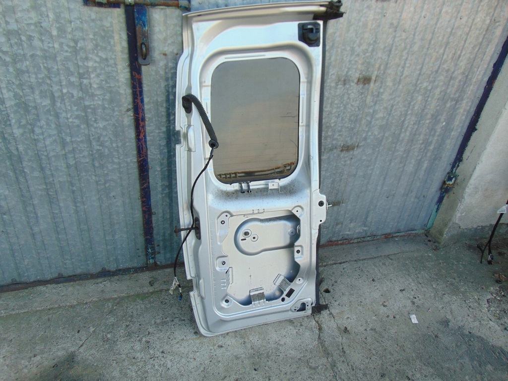 фото №12, Дверь правый задняя opel combo d doblo ii с стекло цвет серебристый