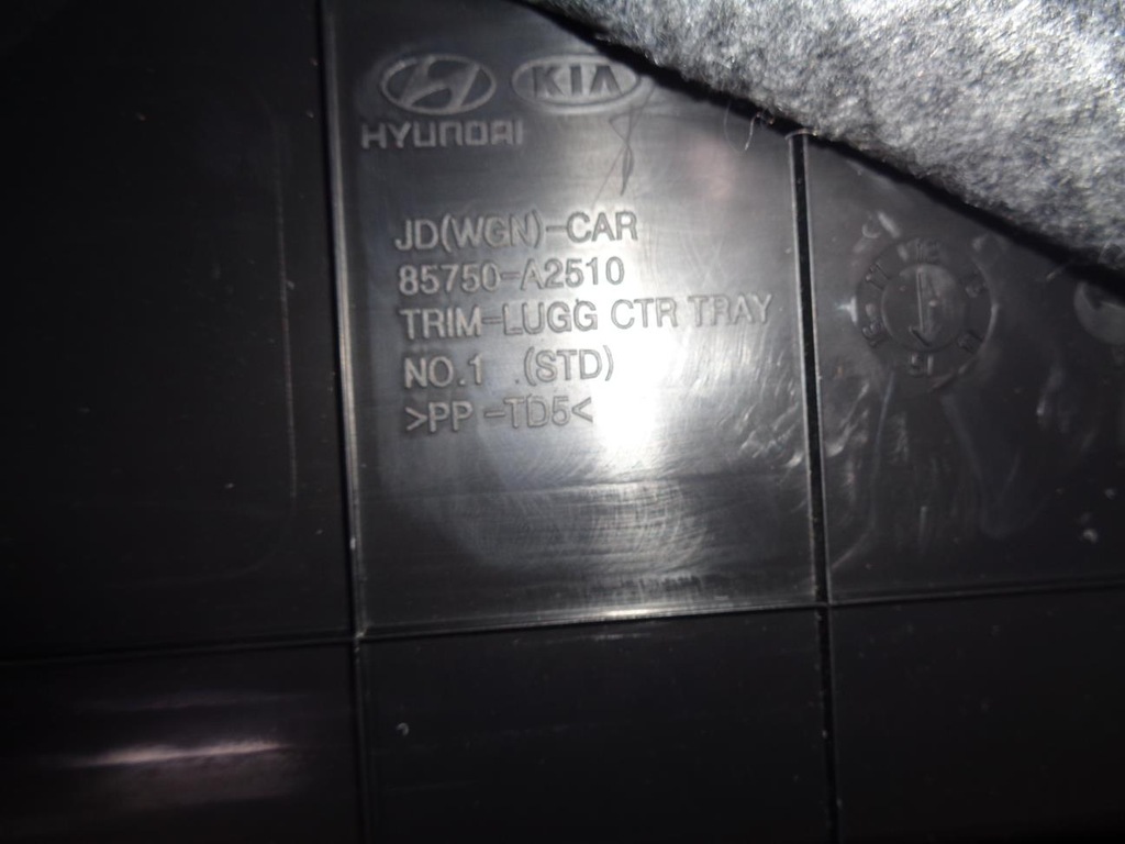 фото №8, Підлога полиця обшивка багажника kia ceed 2 ii kombi 2012- 85750-a2510 eu