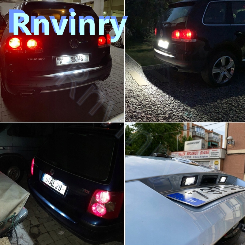 фото №7, Освещение номерного знака регистрационный led rnvinry vw golf touareg tiguan