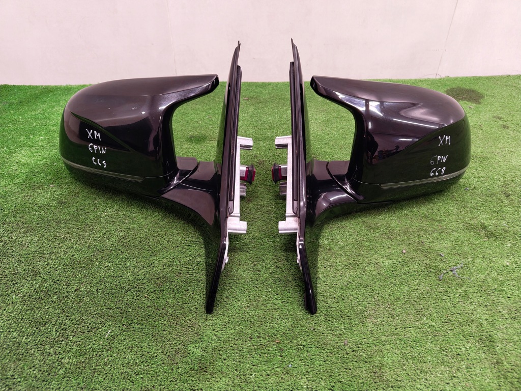 фото №1, Bmw xm g09 дзеркало праве ліва eu 6pin камера асистент shadowline фотохромний