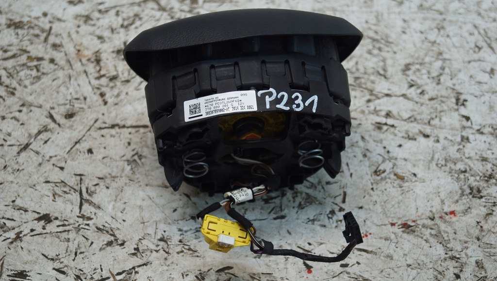 фото №11, Подушка безопасности водителя skoda superb ii 3t0880201g