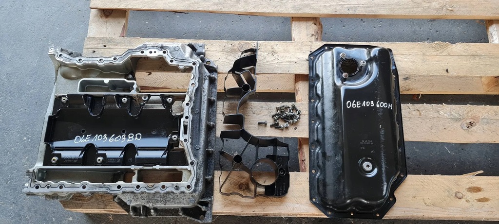 фото №11, A6 c7 4g lift піддон основа оливи 3.0 tfsi cre 06e103600h a7 4g