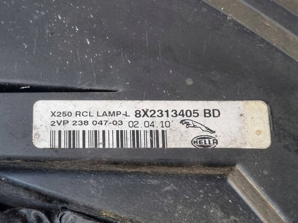 фото №6, Лампа задняя левая сторона jaguar xf 250 2010 8x2313405bd