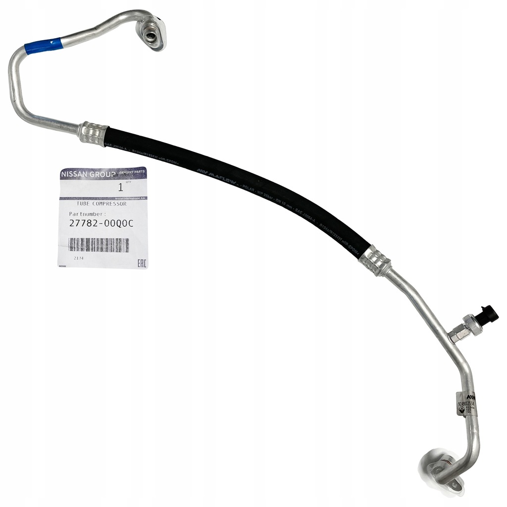 фото №1, Renault оригінальний номер 924901255r шланг кондиціонера