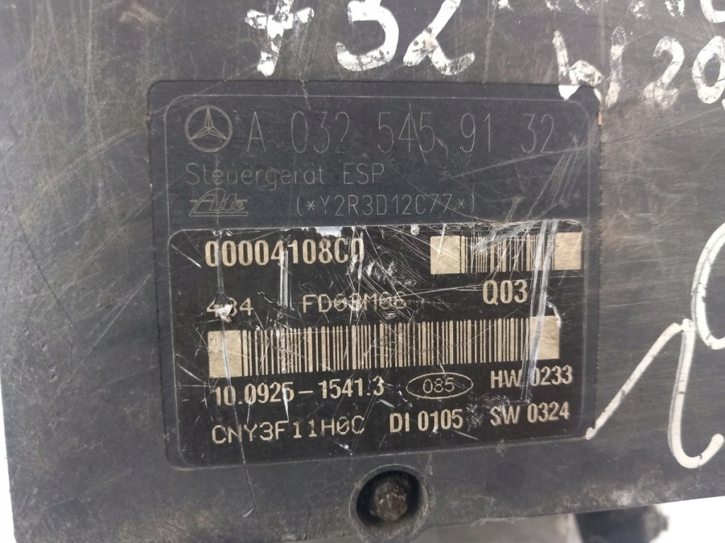 Mercedes c klasa w203 1.8 компрессор насос abs автоматическая коробка передач a0044312912 с Разборки