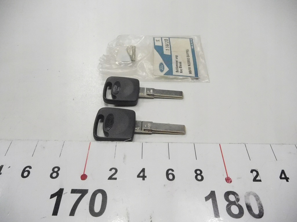 фото №7, Ключ заготовка ford galaxy 97-00 оригинальный номер 1144310