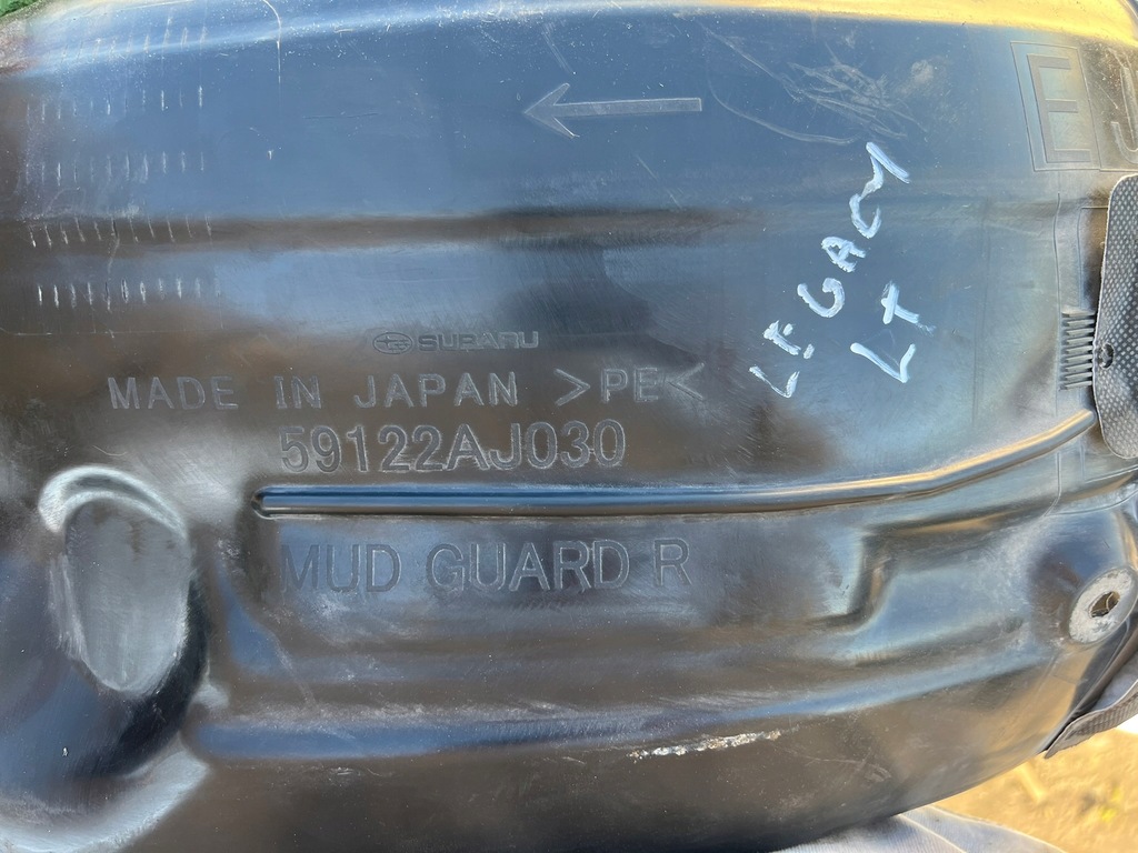 фото №8, Подкрылок левый задняя subaru lagacy v outback iv 09- 59122aj030