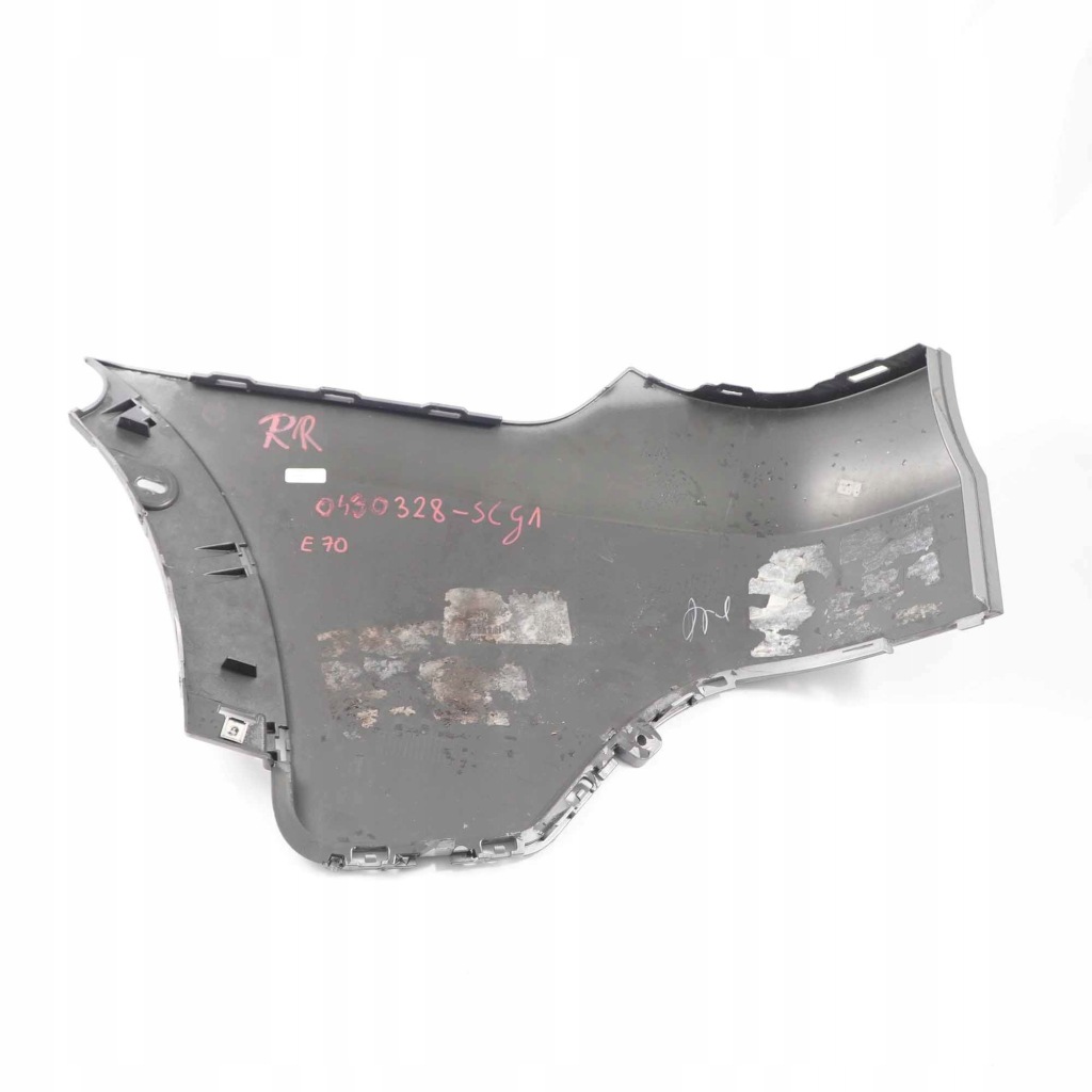 фото №12, Bmw x5 e70 защита бампера правый задняя серая