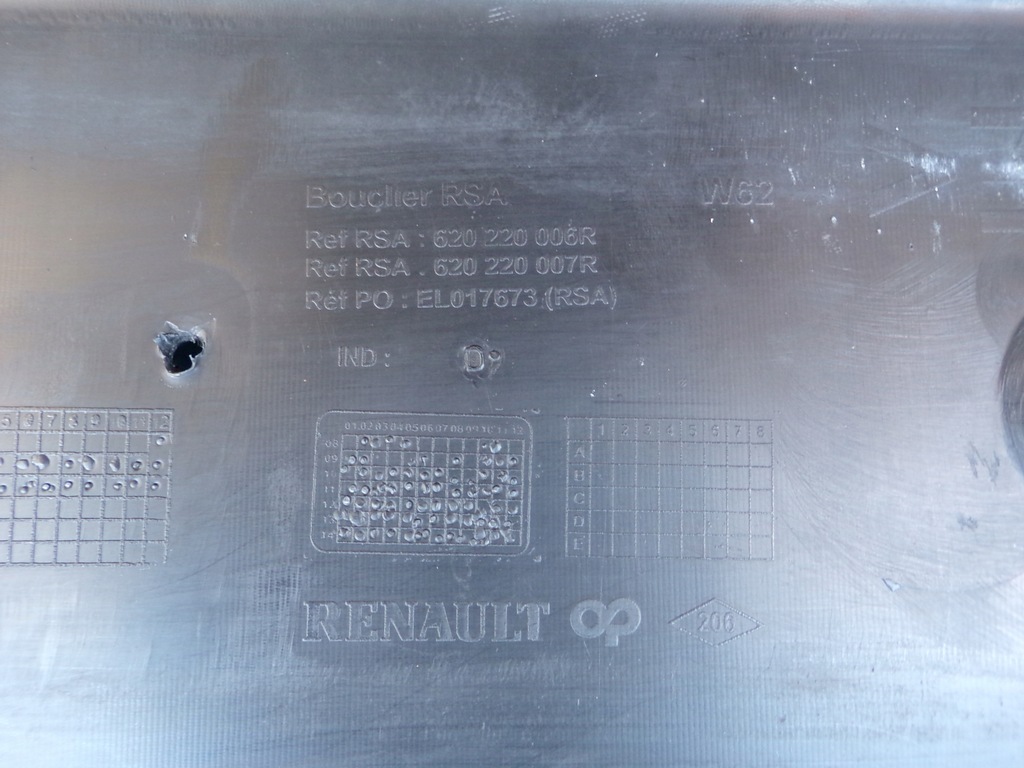 фото №12, Renault master 3 2010 - бампер перед передний оригинал