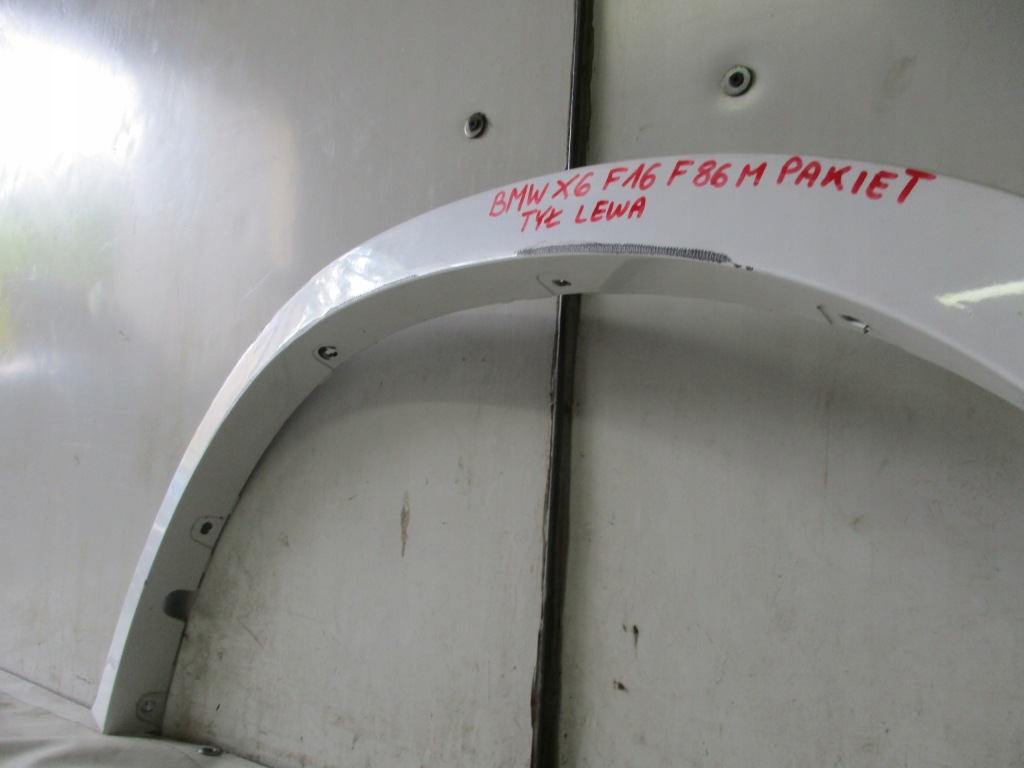 фото №6, Молдинг крыла левый задняя задняя bmw x6 f16 f86 m-pakiet
