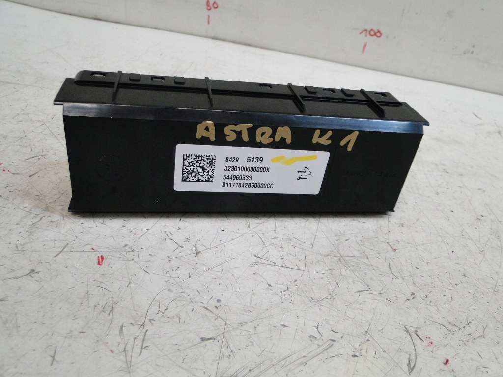 фото №1, Astra k v модуль блок управления кондиционера 84295139