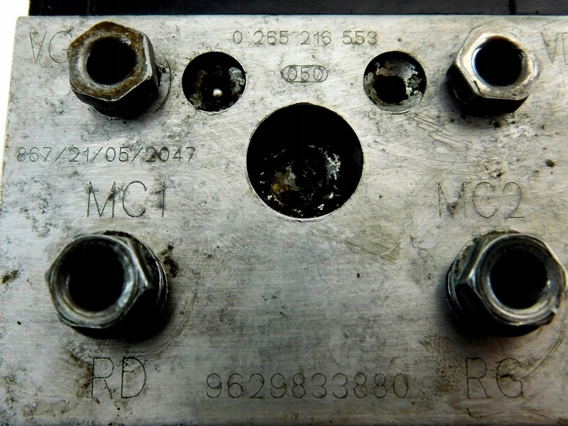 фото №9, R/19 peugeot 306 citroen насос гальмівна abs bosch