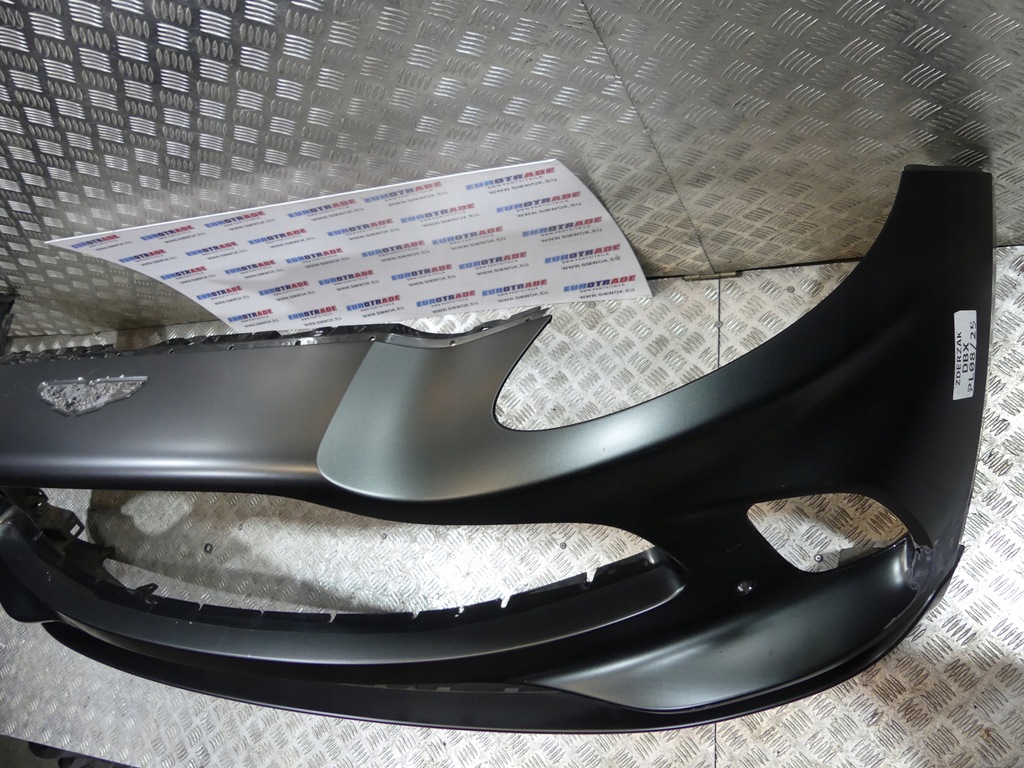 фото №7, Aston martin dbx бампер перед + накладка тонированная зелёный / оригинал