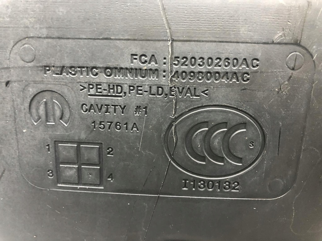 фото №10, Бак bak топлива jeep compass ii 1.4