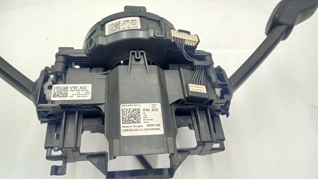 фото №13, Перемикач комбінований перемикачі стрічка vw skoda audi 5q0953569a 5q0953521l