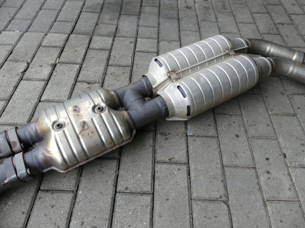 фото №11, Bmw z3 m 3.2 e36 гасник вихлоп 1405228 1404317 1404318 1404583 1404585