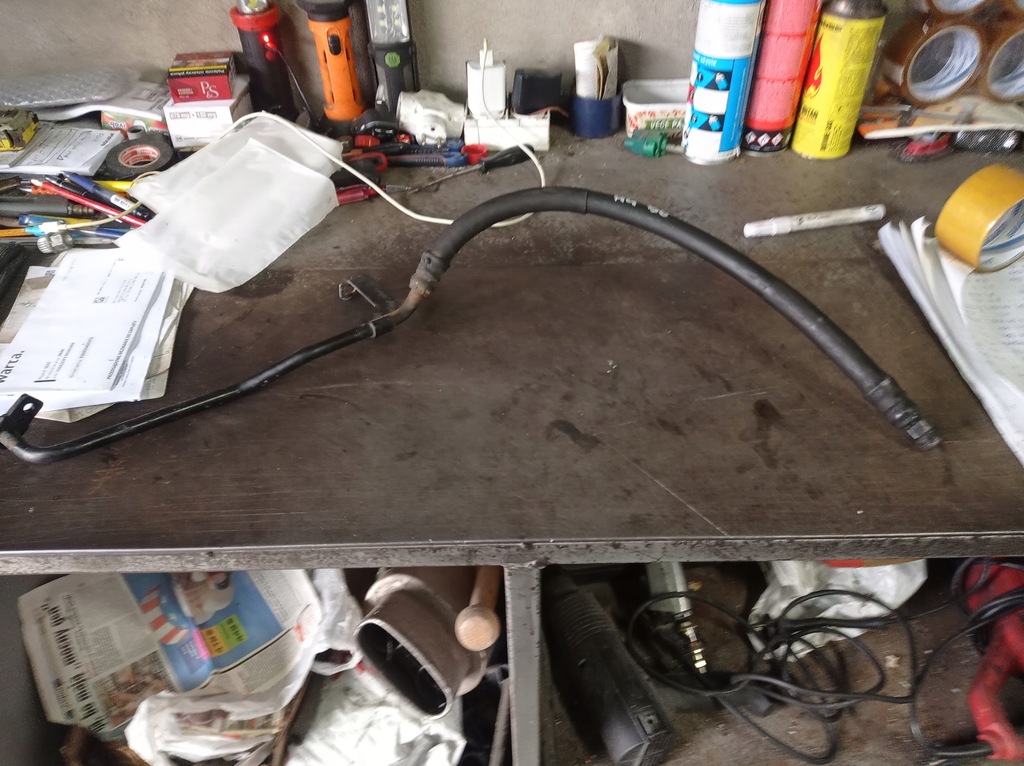 фото №1, Audi a4 b6 - шланг підсилювача