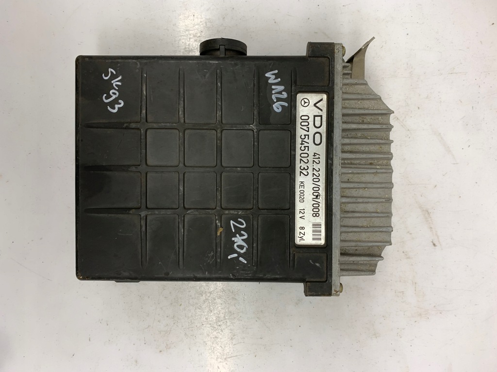 фото №1, Бортовий комп'ютер двигуна mercedes 0075450232