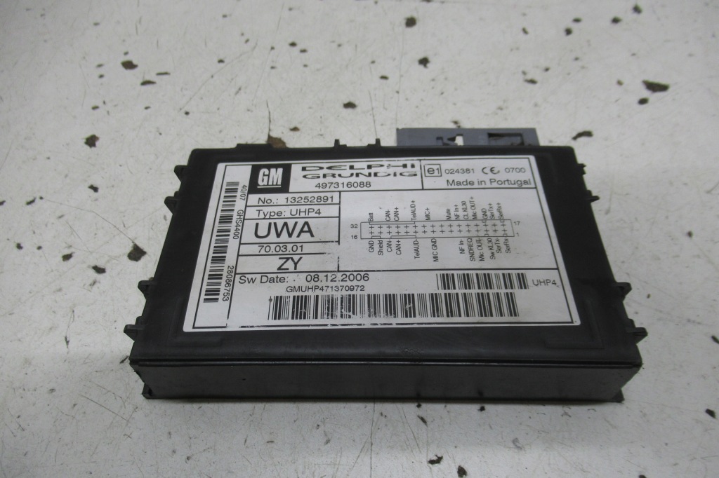 фото №1, Opel vectra c lift модуль bluetooth 13252891