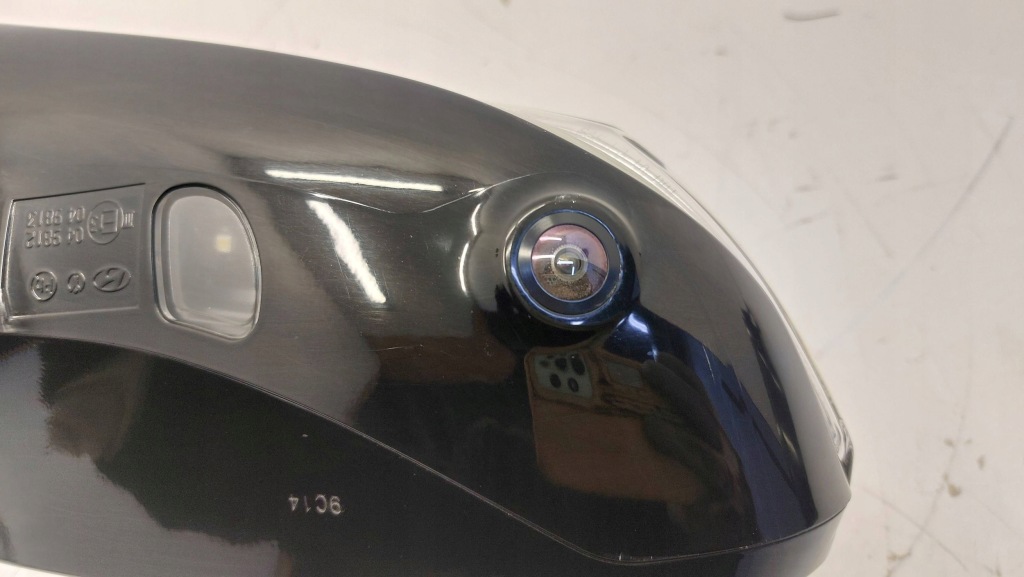 Santa fe 3 рестайлинг  19r зеркало левая 10 pin камера ассистент европа с Разборки