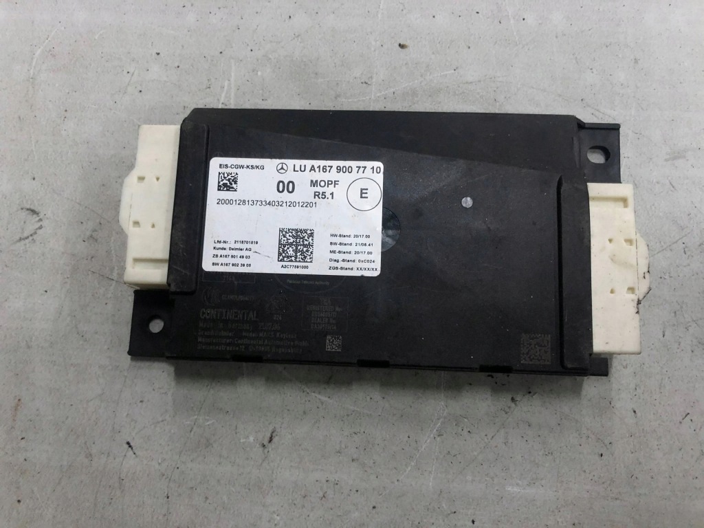 фото №5, Mercedes gle w167 модуль зажигания 1679007710