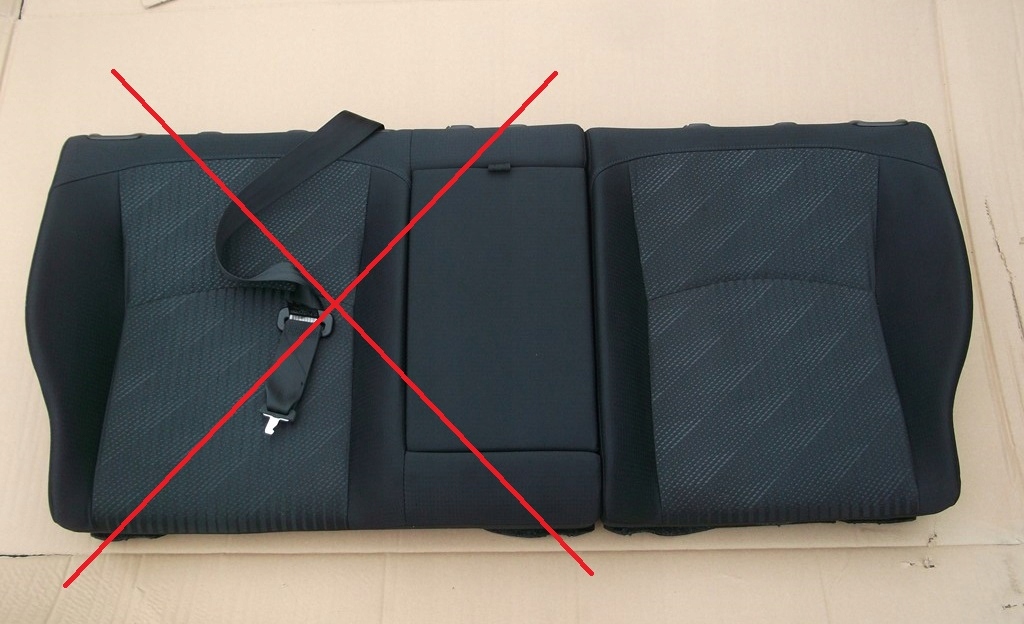 фото №1, Toyota prius iv спинка сиденье задняя 19r