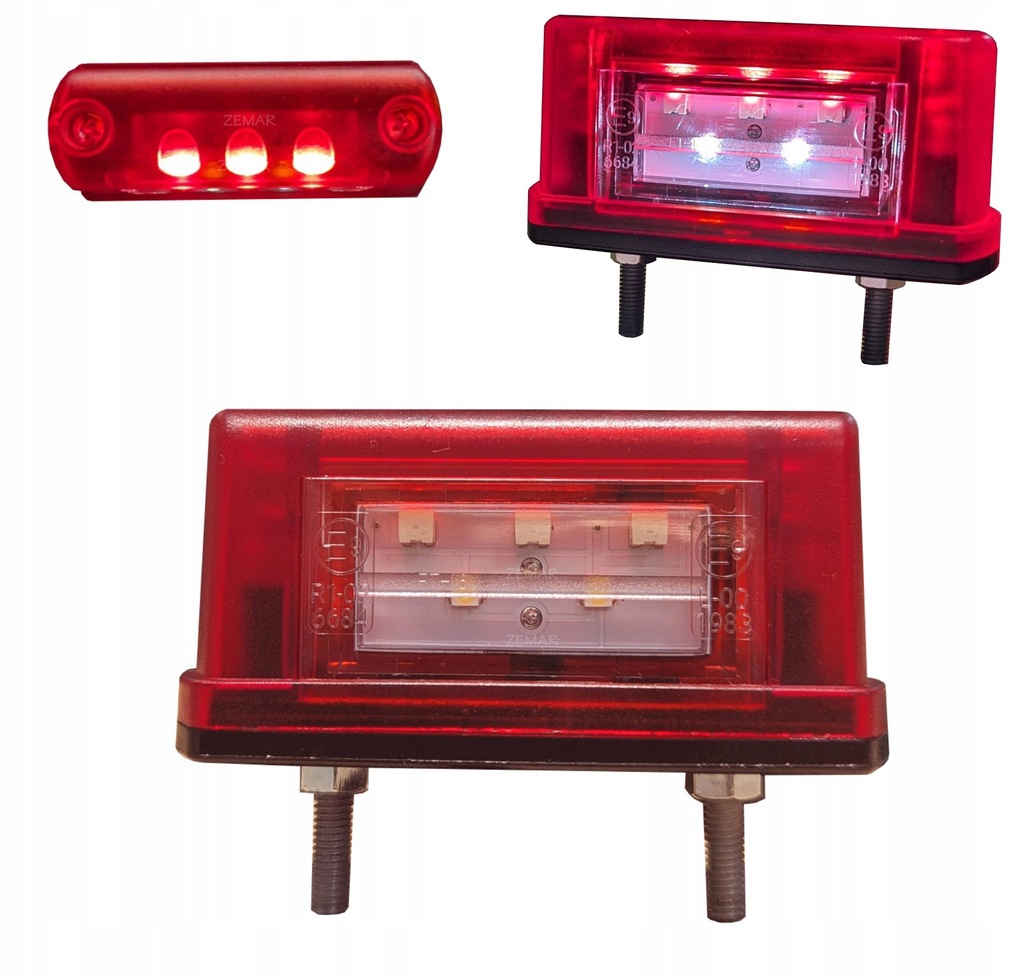 фото №1, Лампа подсветка лампа освещение номерного знака с положение led ft-016a