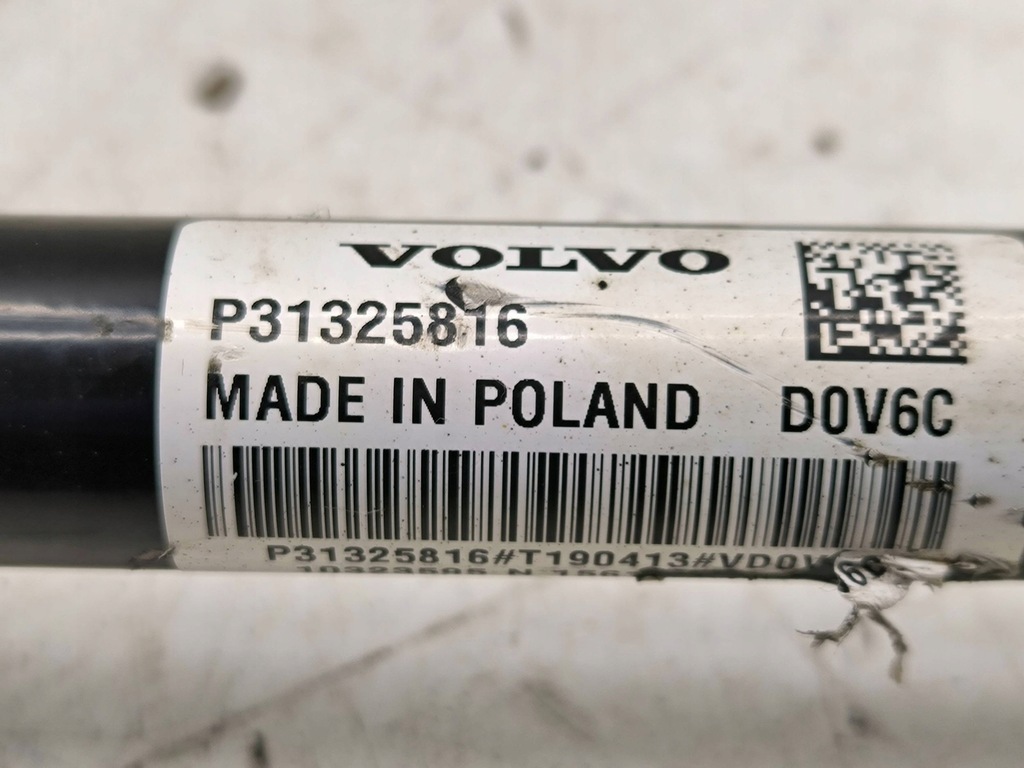 фото №6, Volvo xc60 2019 ліва сторона привідний вал задня