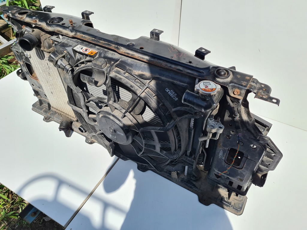 фото №7, Hyundai i40 1,7crdi комплект радіатор pas балка
