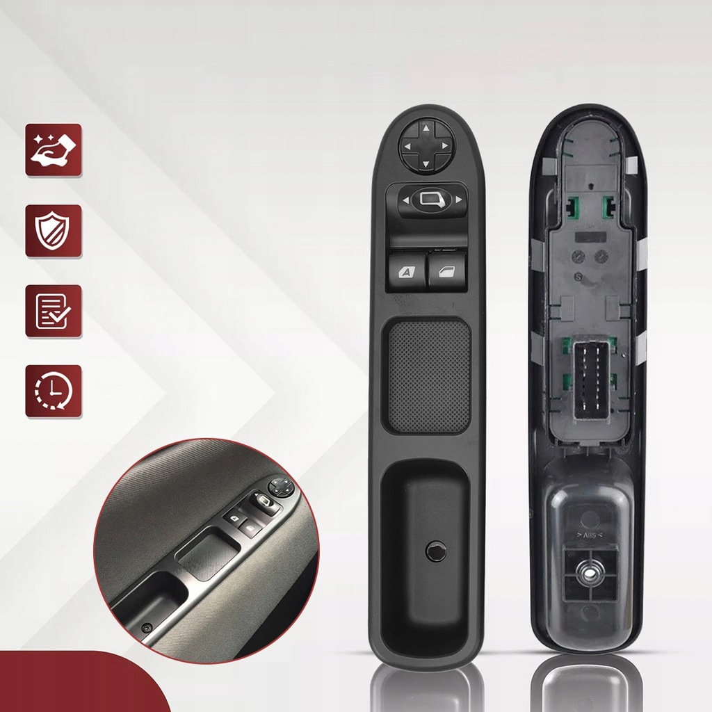 фото №10, Панель переключатель управление окон peugeot 207 06