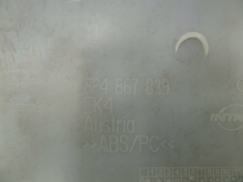 фото №5, 2005 audi a3 s3 8p element пластиковый потолочный 8p4867839