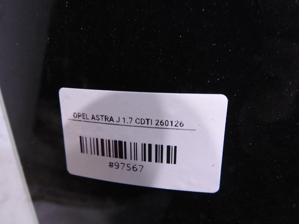 фото №4, Скло кришки задня opel astra j hb