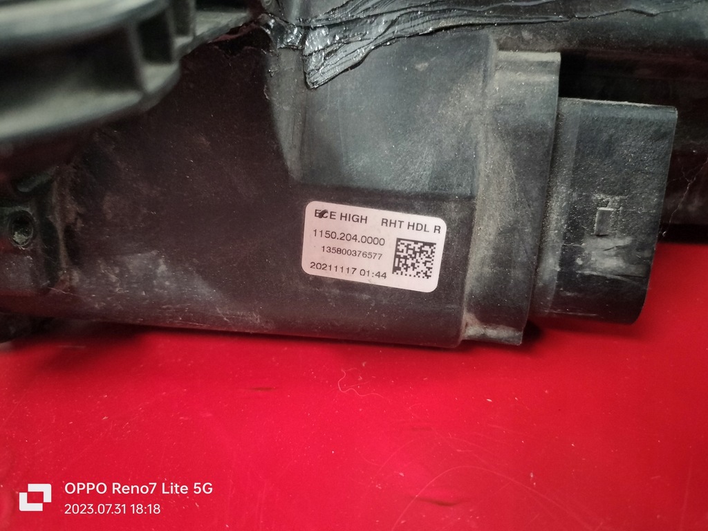 фото №12, Skoda superb фара led правая лампа 3v1941016d