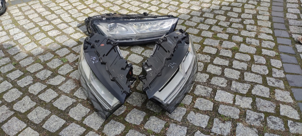 фото №1, Audi q7 4m фара лампа правый full led