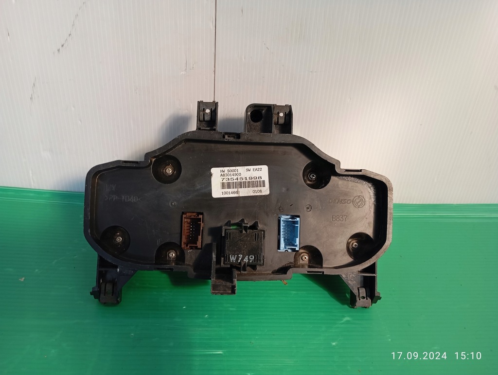 фото №6, Панель кондиціонера обдув fiat 500 735451998