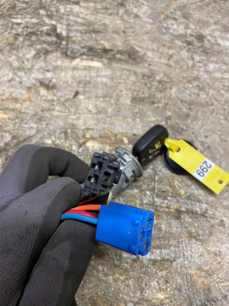 фото №5, Замок запалювання ключ peugeot 206 plus + 09-12r eu