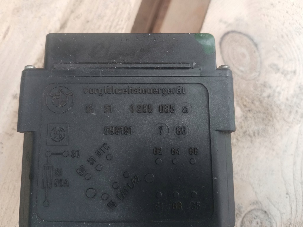 фото №8, Bmw e28 2.4td m21d24 модуль підігрів свічка розжарювання 1285085a