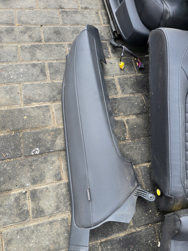 фото №14, Kpl сиденье сиденья заднее сиденье vw passat b8 kombi кожа обшивки подогрев