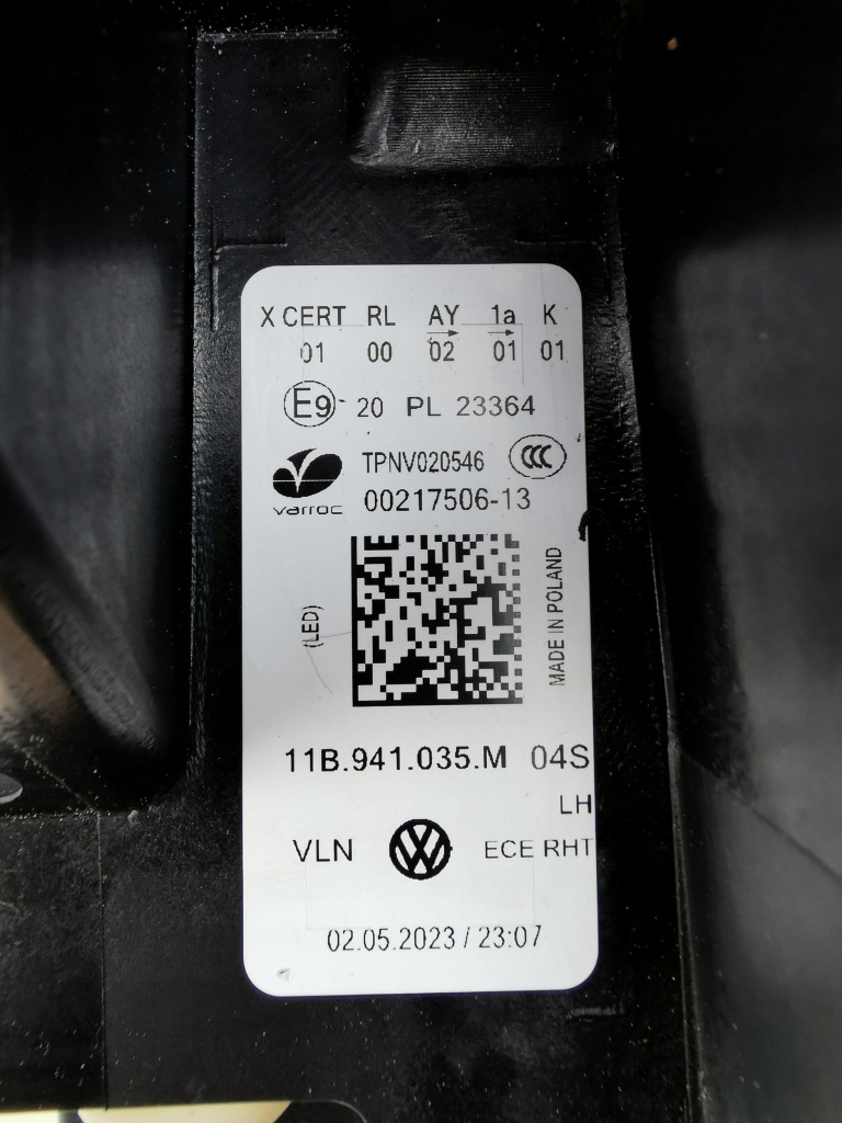 фото №15, Vw id4 id.4 11b лампа передня ліва europa full led iq light 11b941035m